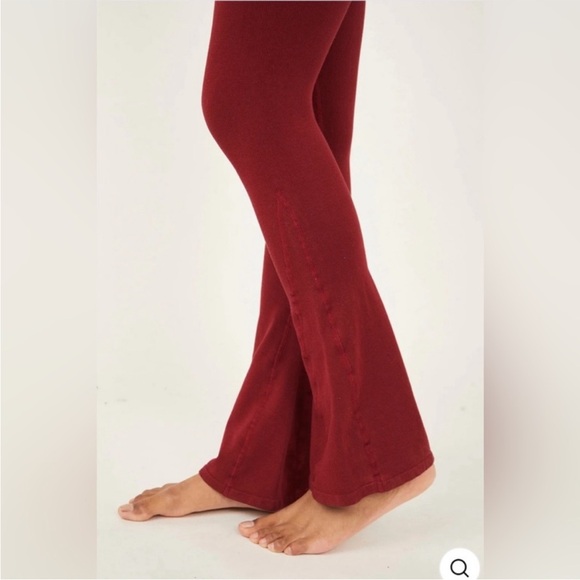 Free People FP Movement Rich Soul Flare Yoga Ribbed Knit Leggings Pants - Picture 4 of 6